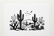 60 Desert Cactus Floral Silhouette, a Seasonal Illustration by Amazin_art (Thumbnail 7 of 38)