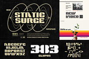 Robotics Font Bundle - 55 Fonts!, a Sans Serif Font by HipFonts (Thumbnail 5 of 15)