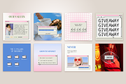 Retro Instagram Template, a Social Media Template by Bonumo (Thumbnail 5 of 16)