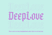 Milltown, a Blackletter Font by Vintage Division (Thumbnail 3 of 10)