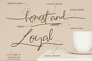 Hasibuan Font, a Script Font by Letterhanna Studio (Thumbnail 5 of 17)