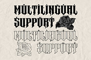 Metrim - Logo Font, a Blackletter Font by Nirmana Visual (Thumbnail 14 of 16)