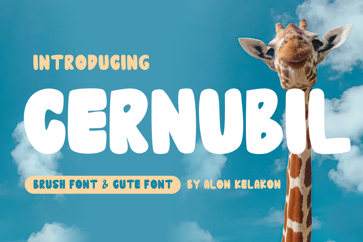 Cernubil, a Handwritten Font by alon kelakon (Photo 1 of 6)