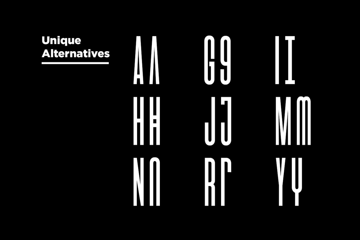 BISMARK - Display / Logo Typeface preview 4