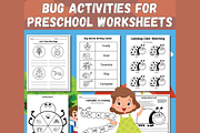 Bug Activities for Preschool, an Education Illustration by Sourcedigi (Thumbnail 1 of 3)