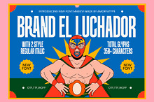 Brandel Luchador Condensed Sans
