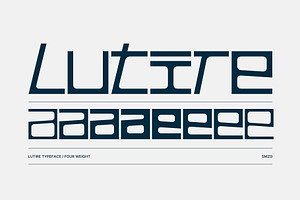 Lutire | Display Font Family