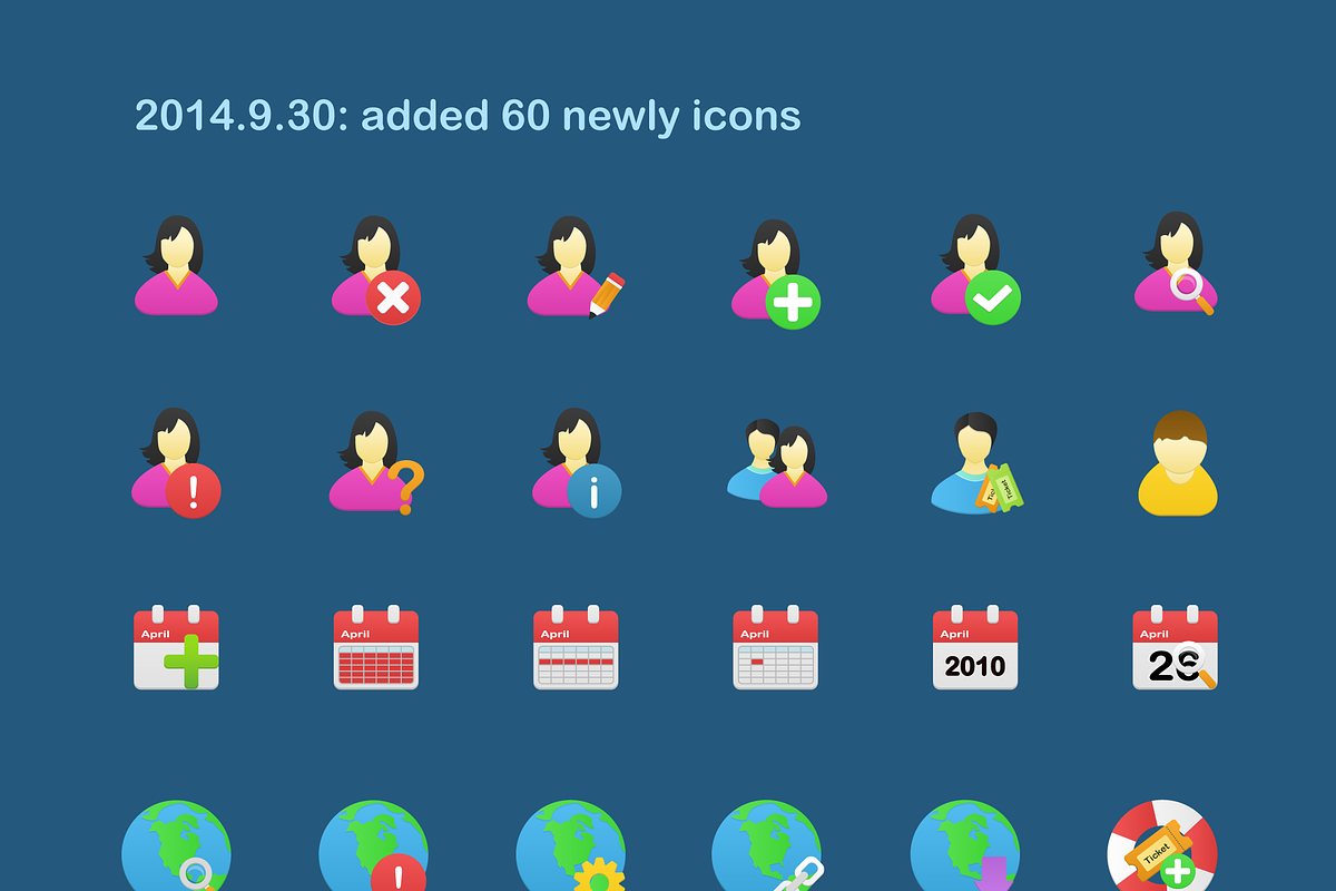 570 Vector Flatastic icons, an Icon by CustomIconDesign (Photo 2 of 3)