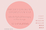 ZEPHYR Sans Serif Font, a Sans Serif Font by Fancy Malone (Thumbnail 2 of 13)