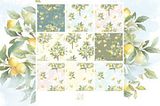 Lemon Watercolor Amalfi Collection, a Decorative Illustration by WonderWonder (Thumbnail 14 of 18)