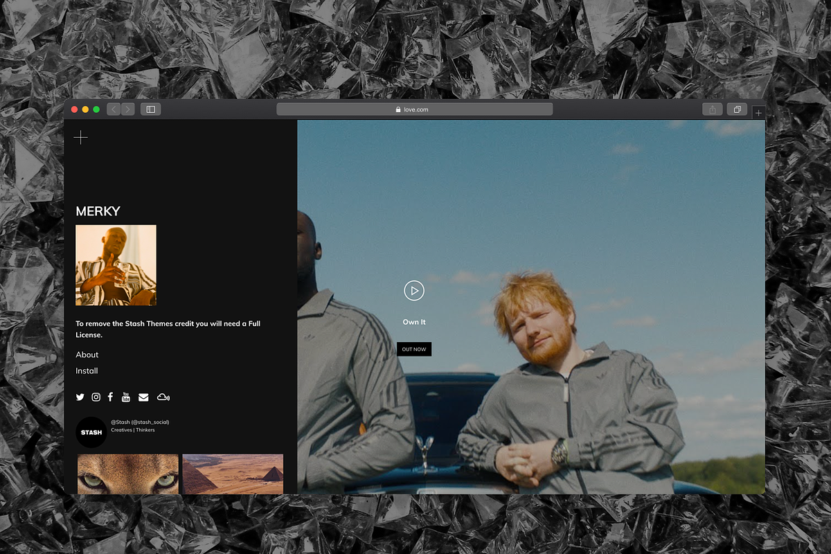 #MERKY, a Websites & App Template by Stash (Photo 4 of 5)
