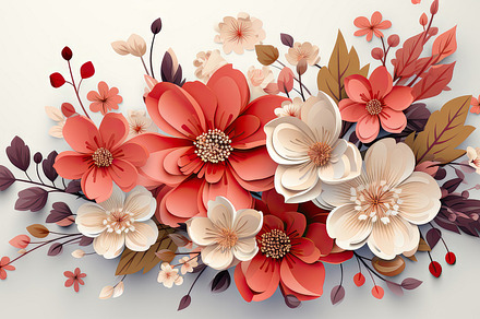 Elegant Floral Design Celebrating International Women's Day, Featuring Lush Pap, a Photo by AS photostudio