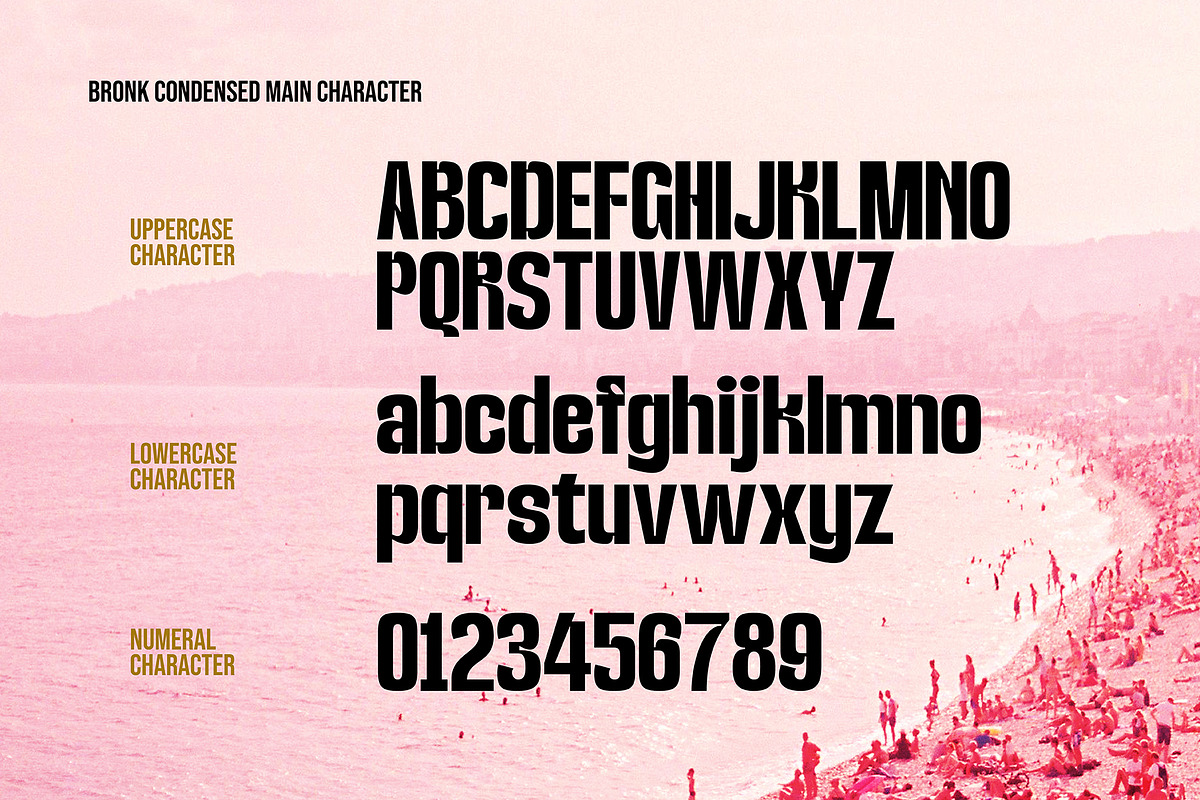 Bronk Condensed, a Sans Serif Font by executypeStudio (Photo 5 of 10)