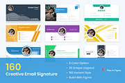 160 Creative Email Signature, an Email Template by Reza Space (Thumbnail 2 of 4)