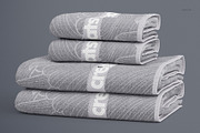 Bath Towel Mockup Set, a Household Mockup by creatsy2 (Thumbnail 6 of 11)