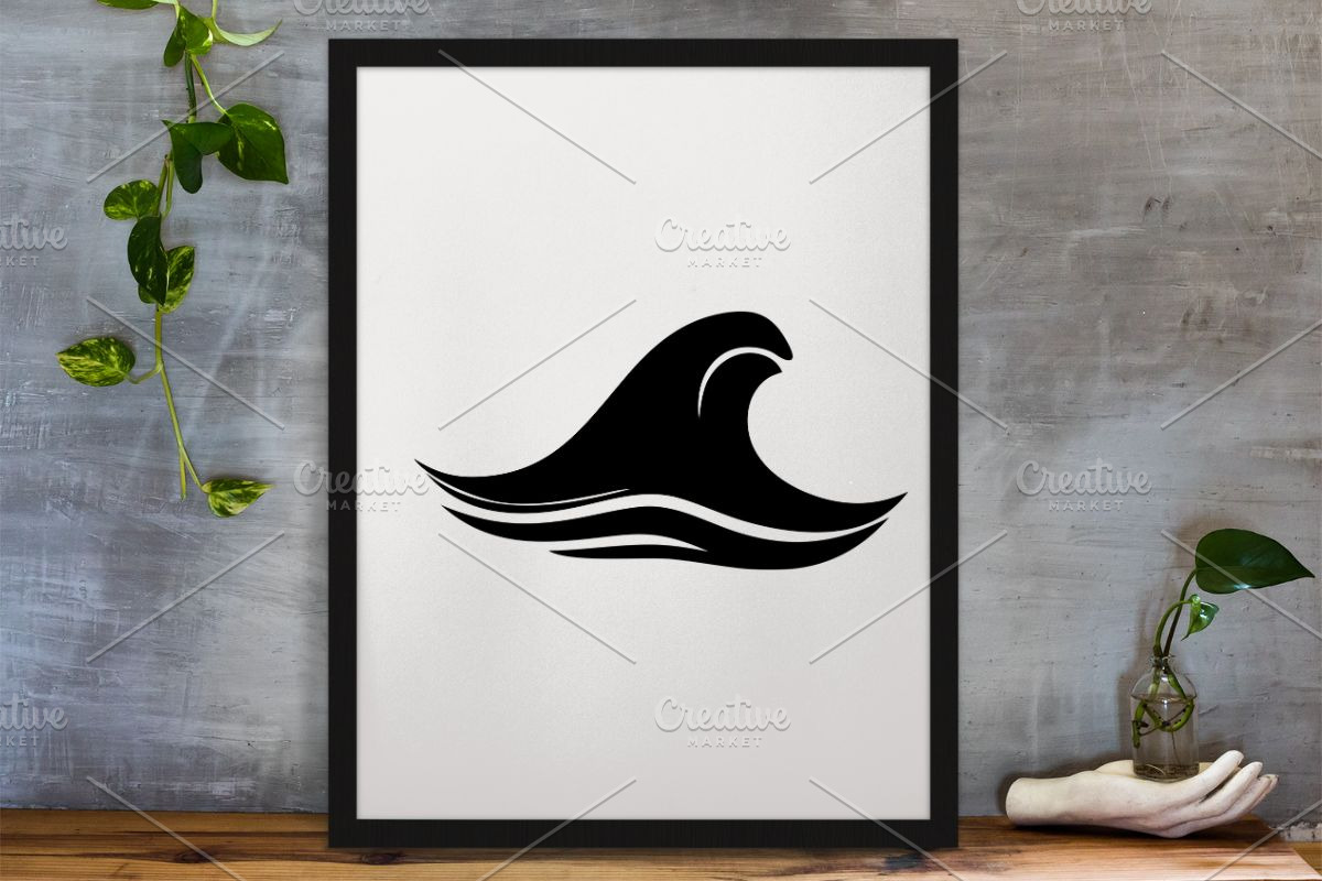 Wave Silhouette SVG, an Object Illustration by newminddesign (Photo 3 of 3)