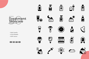 Treatment Skincare Duotone Icons, a Duotone Icon by Bloodline