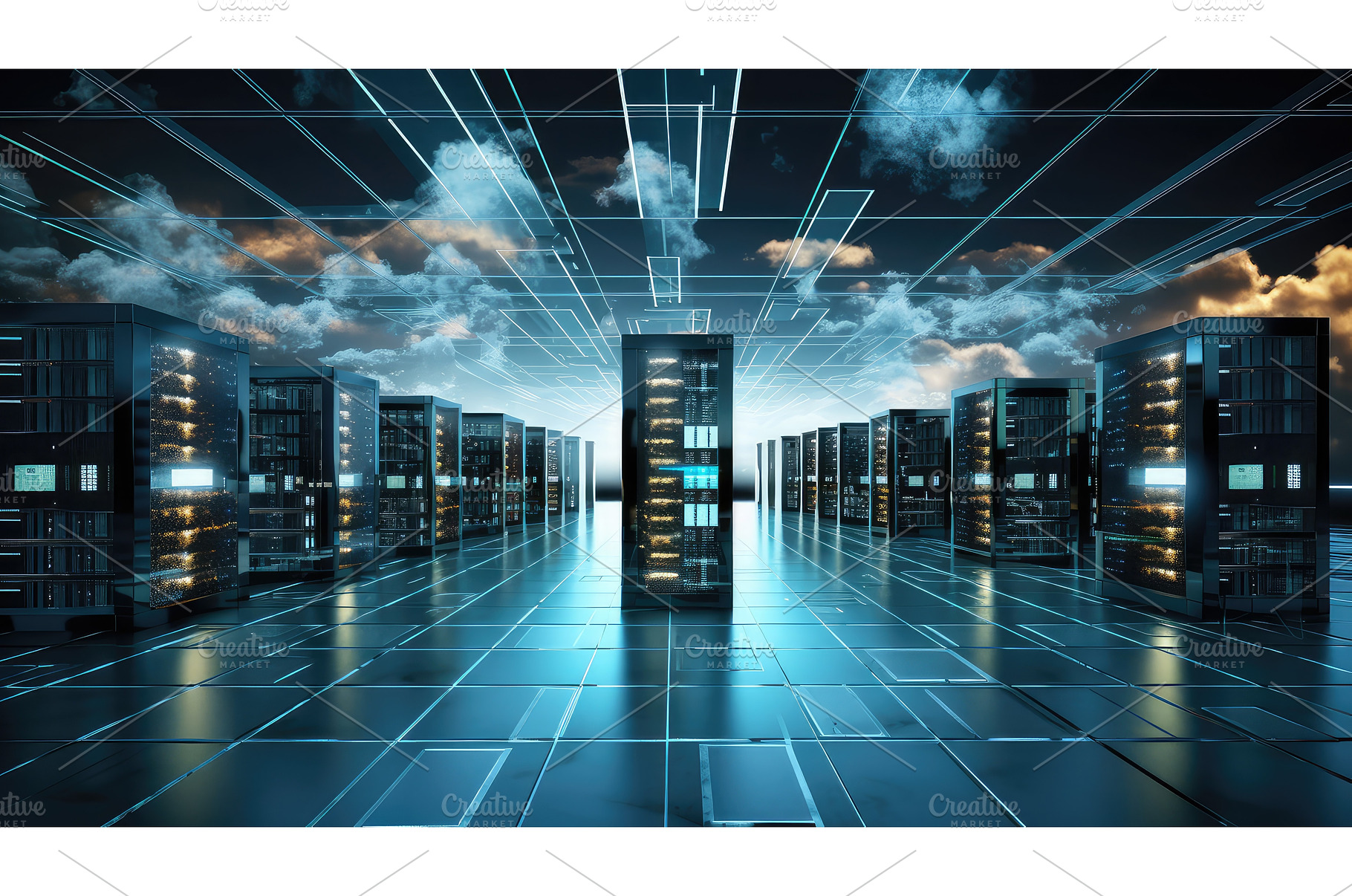 data the cloud technology ai, a Technology Photo by pikepicture