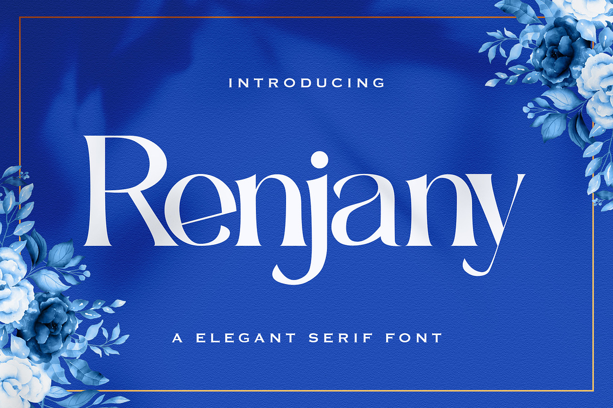 Renjany - Elegant Serif Font, a Serif Font by StringLabs (Photo 1 of 10)