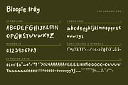 Bloopie Inky – Playful Hand-Painted, a Sans Serif Font by Gookkis Studio (Thumbnail 5 of 16)