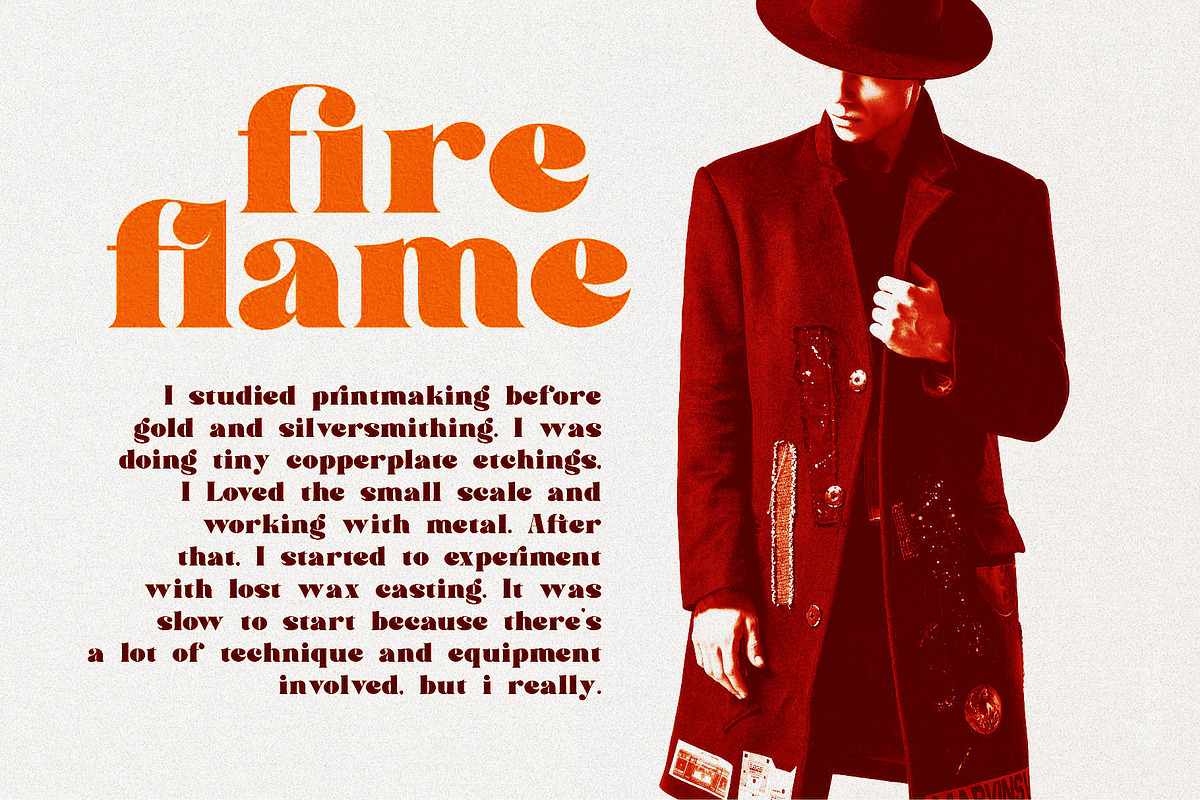 Croc. Typeface Bold Serif preview 5