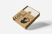 Gift Box Mockup PSD Packaging, an Advertising Mockup by Indah (Thumbnail 6 of 6)
