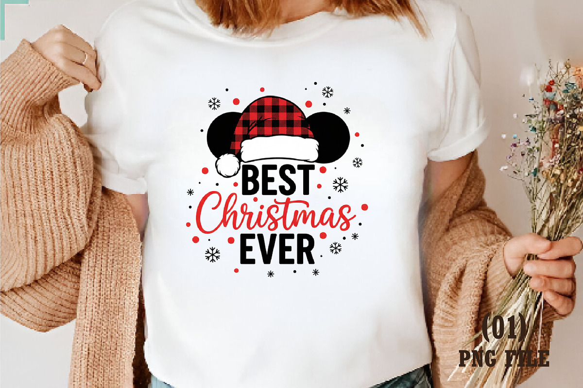 Best Christmas Ever PNG, an Illustration by DreamArtGraphic (Photo 1 of 5)