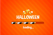 Halloween loading bar, holiday, a Technology Illustration by Vector Tradition (Thumbnail 1 of 3)