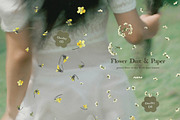 Flower Dust Overlays & Paper Texture, a Texture Graphic by Purple (Thumbnail 4 of 15)