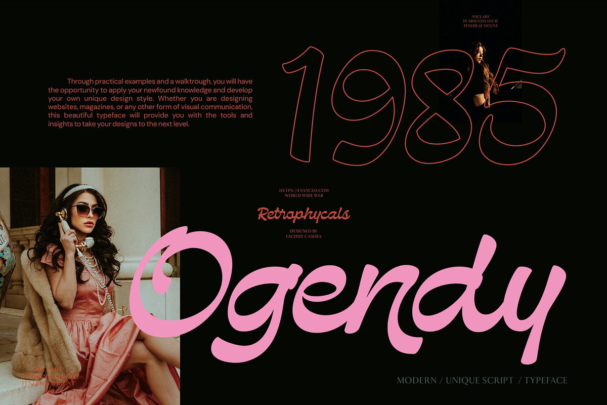 NCL Bendstag - Modern Script, a Script Font by Enxyclo Studio (Photo 10 of 16)