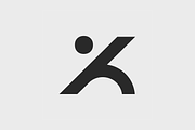 Human Letter K, a Branding & Logo Template by Rudolf Horaczek (Thumbnail 1 of 2)