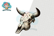 Cowboy Clipart Western Vintage, a Decorative Illustration by QM_ART (Thumbnail 16 of 17)