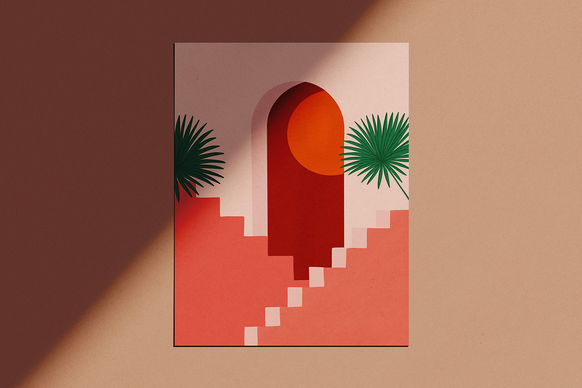 Architecture & landscape abstraction, an Object Graphic by Negative Space (Photo 4 of 6)