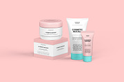 Cosmetic Set Mockups v2 - 8 views, a Packaging Mockup by Illusiongraphic (Thumbnail 7 of 14)