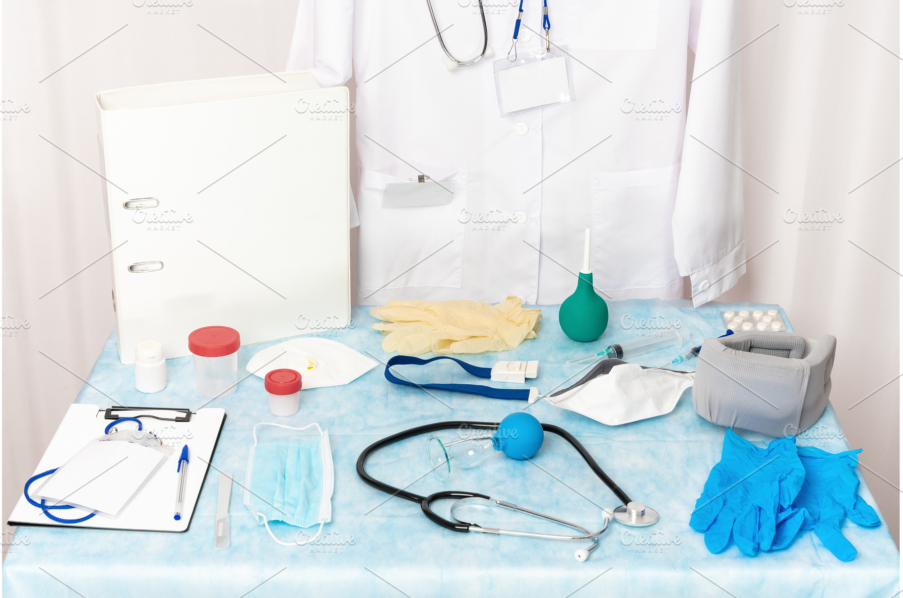 A collection of objects, medical, a Health & Medical Photo by Alexander-Piragis