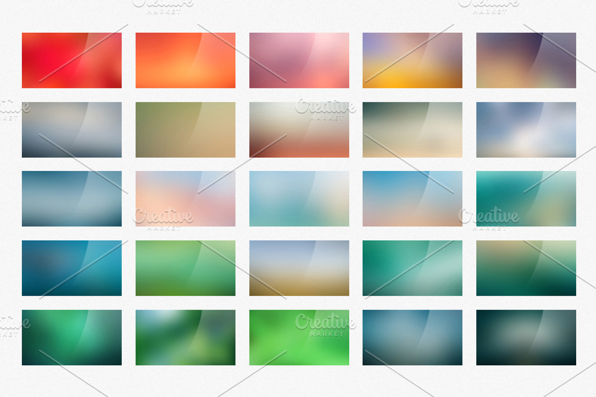 75 Blurred Backgrounds Collection preview 4
