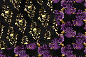 Purple Witch Digital Paper