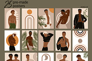 Male body collection, a Decorative Illustration by EasyArt (Thumbnail 8 of 12)