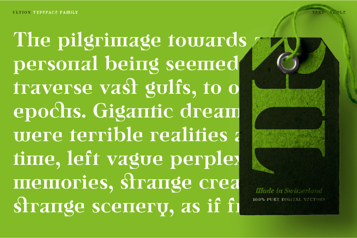 Ultion, a Serif Font by Typogama (Photo 5 of 16)