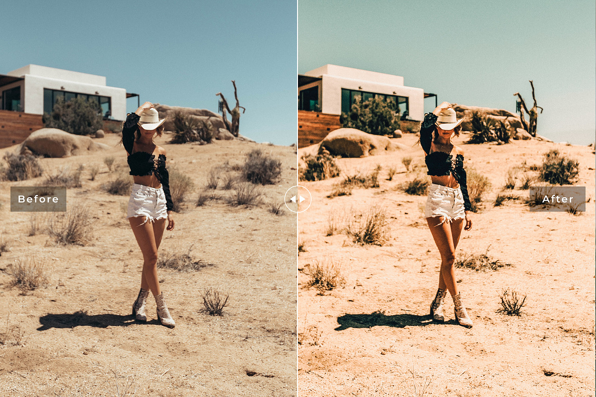 Sunset Desert Lightroom Presets preview 6