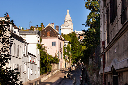 View of the Montmartre quarter, Paris, an Architecture Photo by Bepslabor