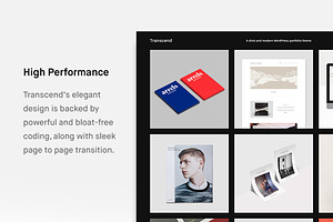 Transcend - Modern Portfolio Theme