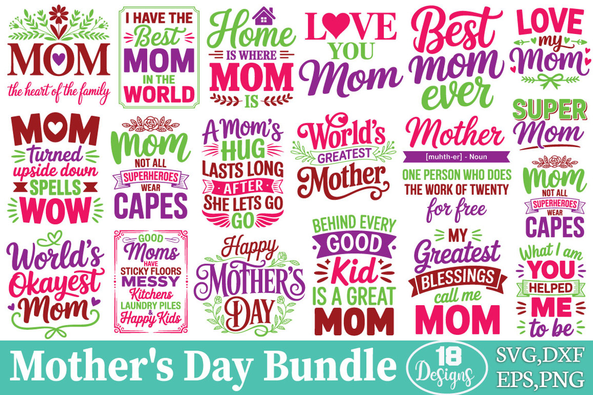 Mother's Day Bundle, an Object Graphic by DollarSmart (Photo 1 of 6)