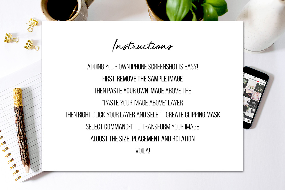 Coffee Break Business Mockup Bundle, an iPhone Mockup by Ashley Alexandra Design (Photo 5 of 7)
