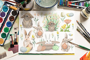 Happy Easter Clip Art Bundle, an Illustration by Lillias Faye (Thumbnail 7 of 12)