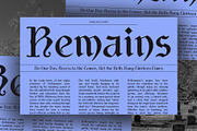 CS Rupinder – Gothic Uncial Font, a Blackletter Font by Craft Supply Co. (Thumbnail 7 of 8)