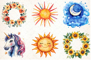Cute Positive Quotes Clipart, an Illustration by DreamCafeArt (Thumbnail 4 of 4)
