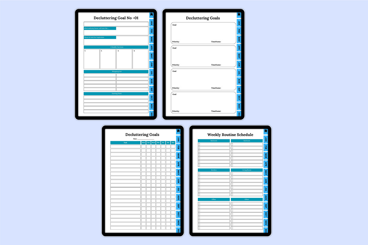 Digital 2026 Decluttering Organizer preview 4