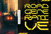 EXPLORE ACROSS - FUTURISTIC FONT, a Sans Serif Font by 177Studio (Thumbnail 5 of 8)