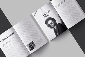 Magazine Template Canva